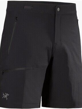 Arc'teryx Black Short  with White Logo Stitch